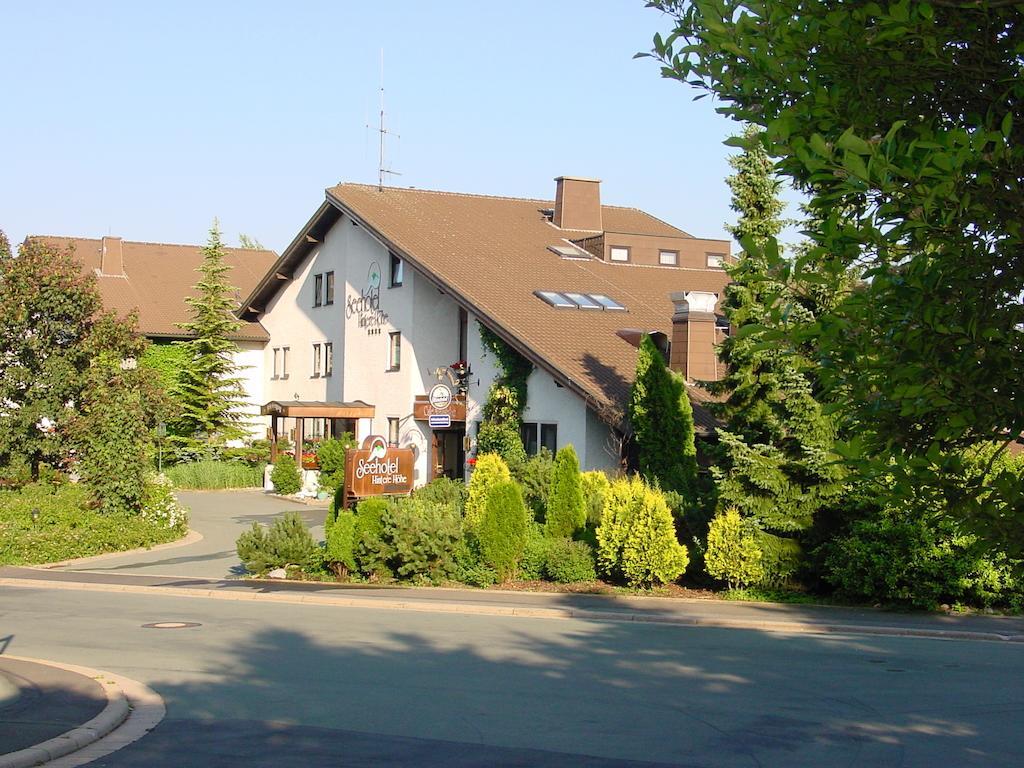 Seehotel Hintere Hohe Münchberg Exterior foto